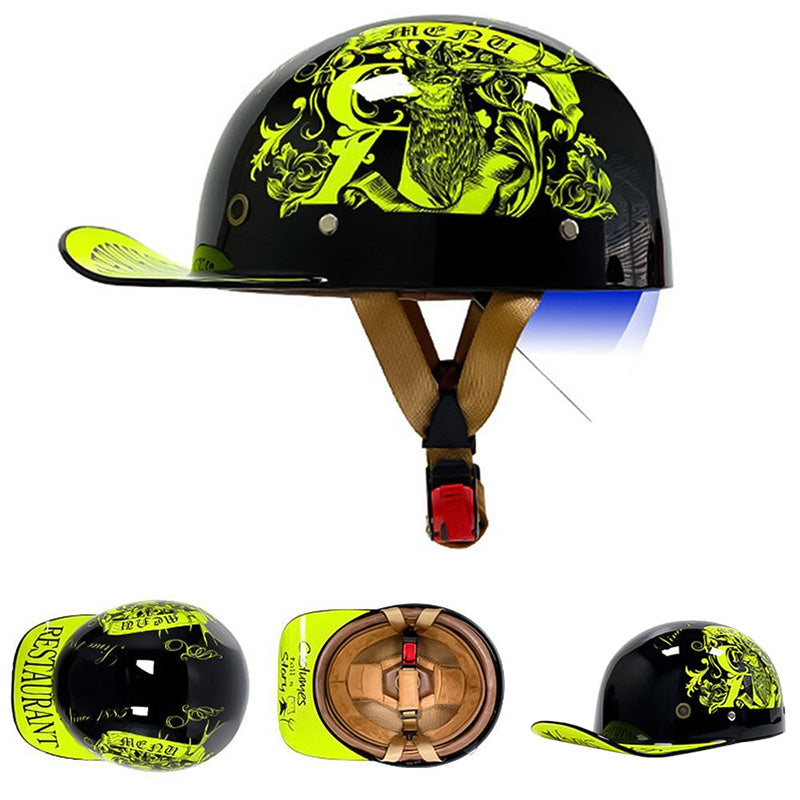 Durable Motorcycle Street Bike Helmet DOT Certified