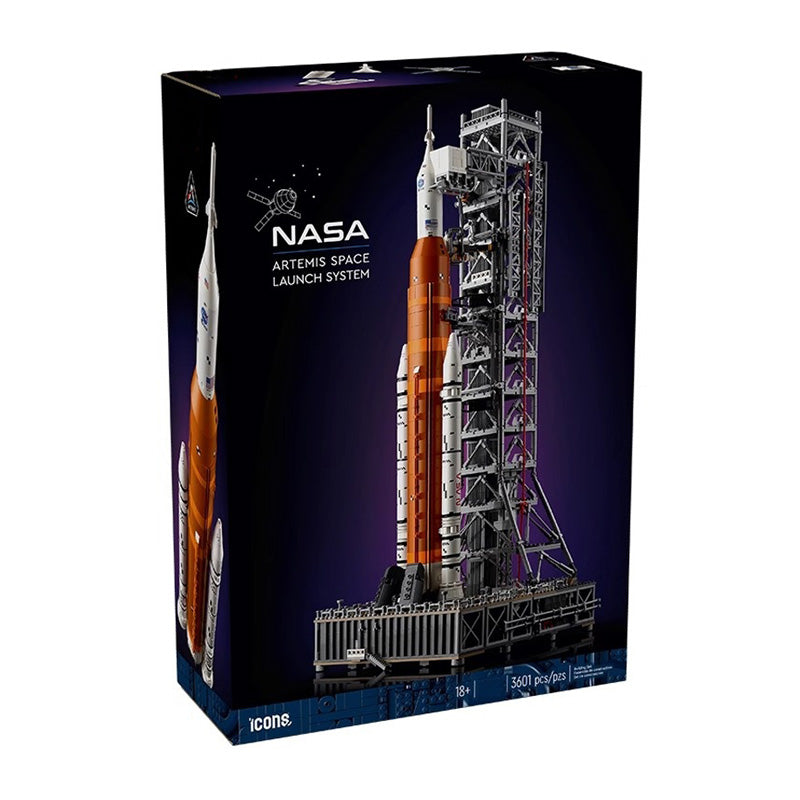 Detailed NASA Artemis Rocket Model Kit