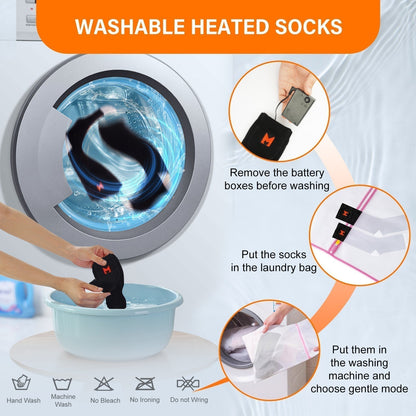 Warm Electric Heated Socks for Men and Women