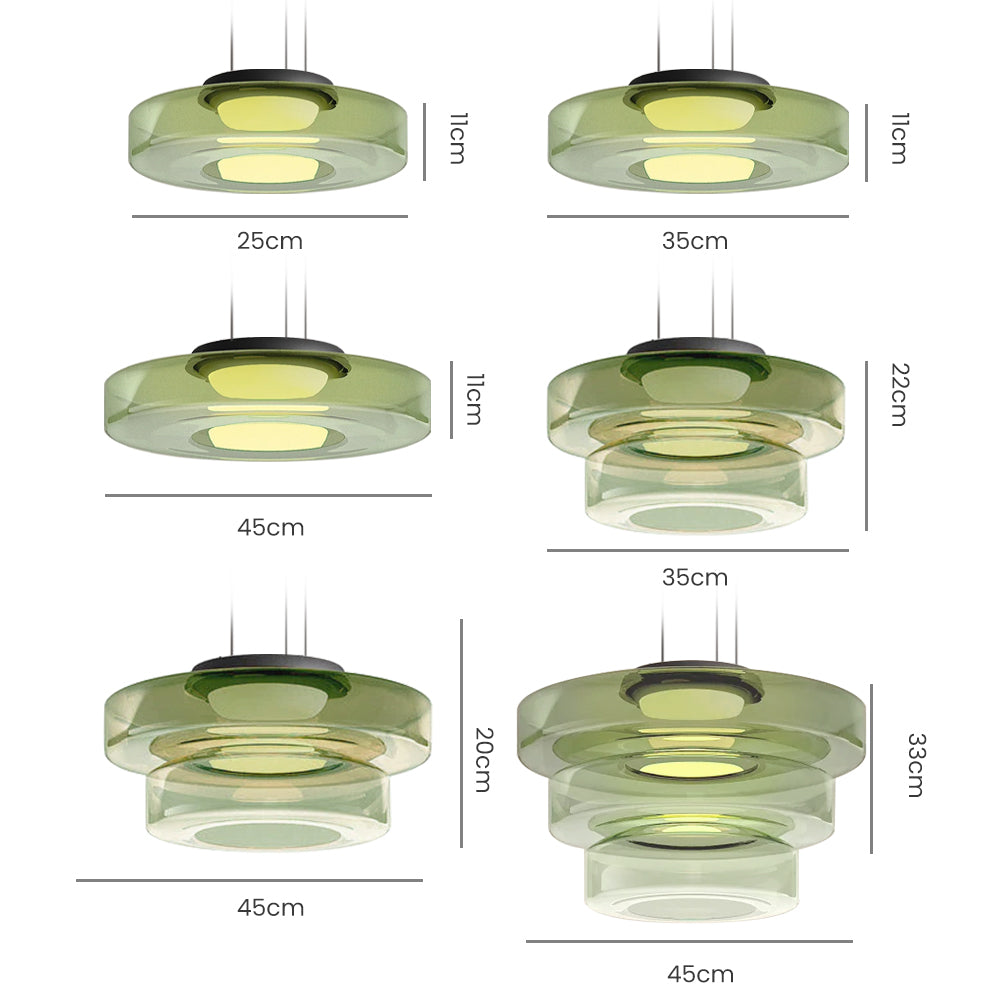 Modern Glass Drop Ceiling Light