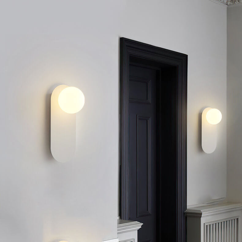 Elegant Glass Wall Light Sconce
