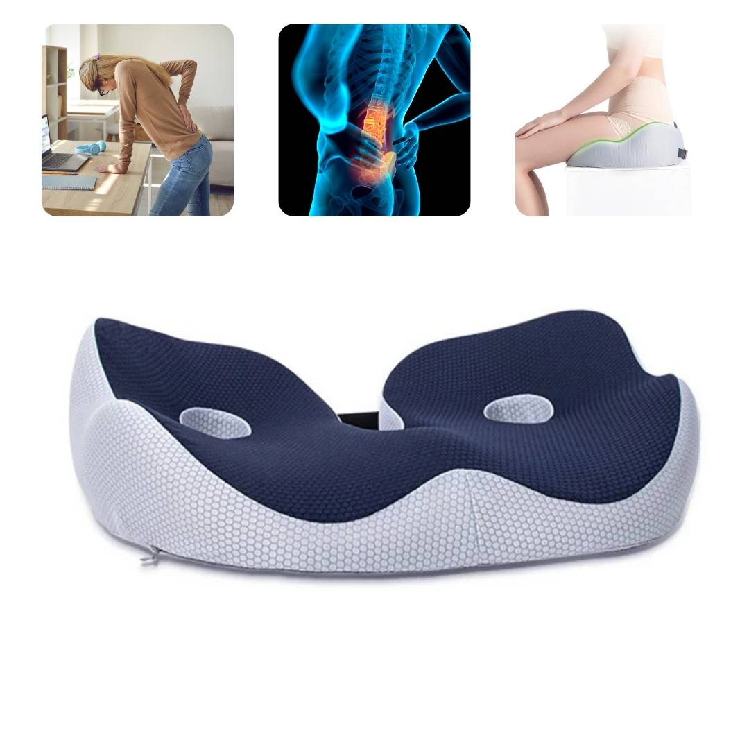 Comfortable Orthopedic Foam Chair Cushion for Back Support