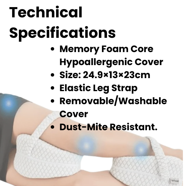 Contour Memory Foam Knee Support Pillow