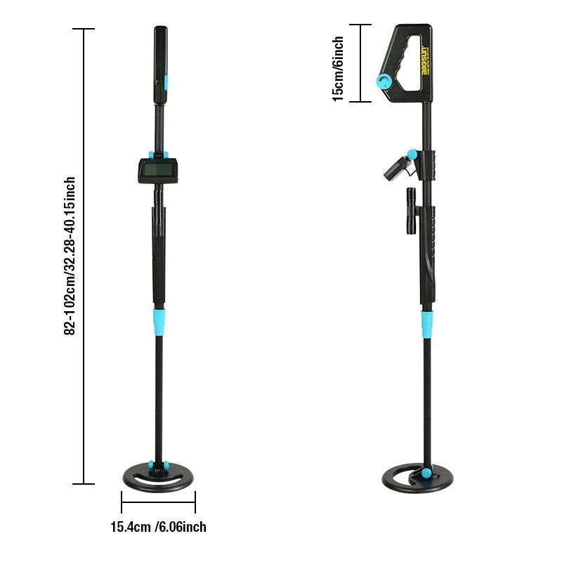 Professional Gold Metal Detector with Waterproof Coil
