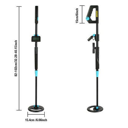 Professional Gold Metal Detector with Waterproof Coil