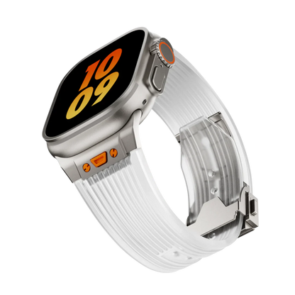Transparent Soft Apple Watch Silicone Strap
