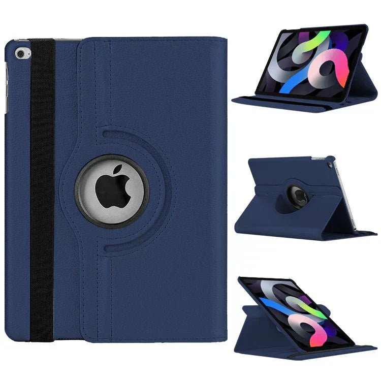 Premium 360 Rotation Leather iPad Cover With Sleep Wake Function