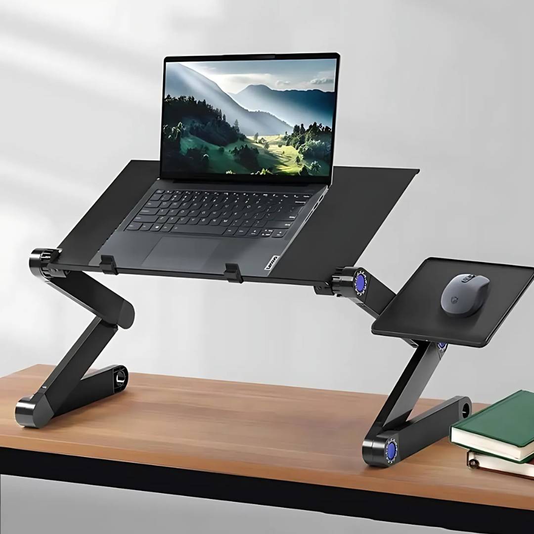 Portable Laptop Riser With Cooling Fan For Home Use - Lusomart