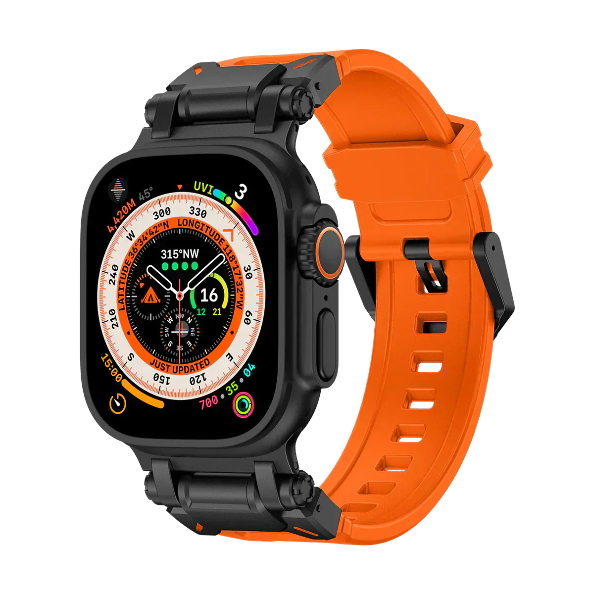 Durable Silicone Strap for Apple Watch