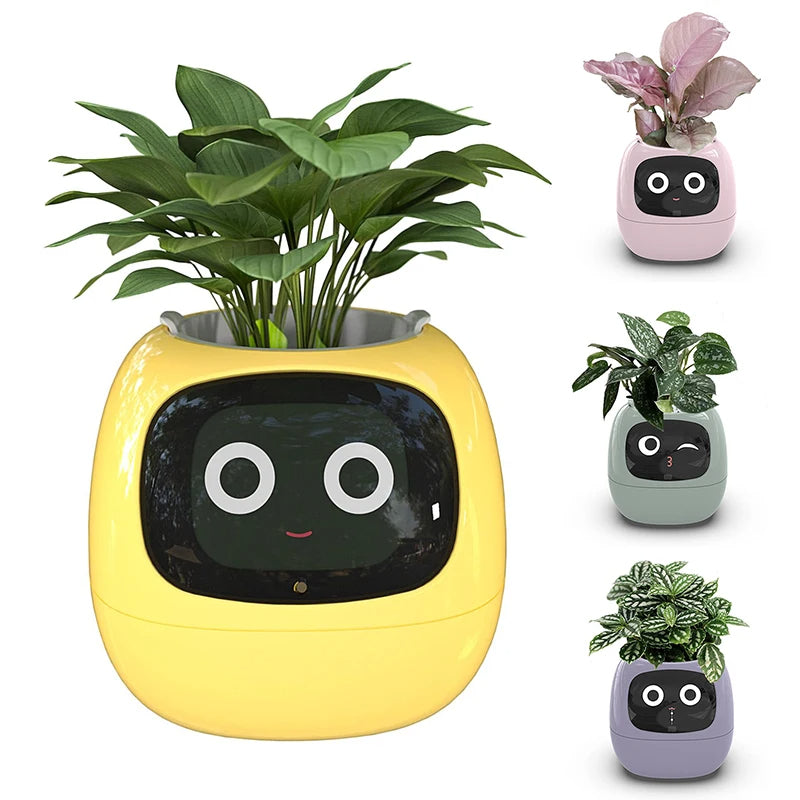 Intelligent Self Watering Indoor Planter With Sensors - Lusomart