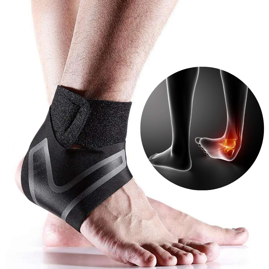 Comfortable Adjustable Ankle Support Brace - Lusomart
