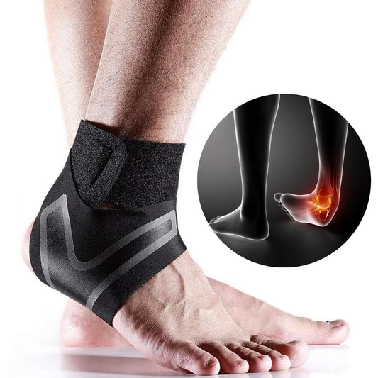 Comfortable Adjustable Ankle Support Brace - Lusomart