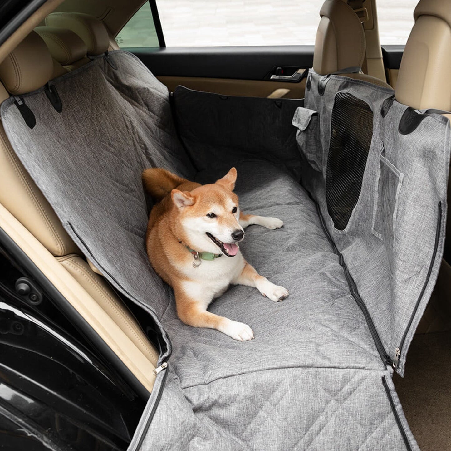 Tough Pet Car Seat Protector – Water Resistant & Easy Clean
