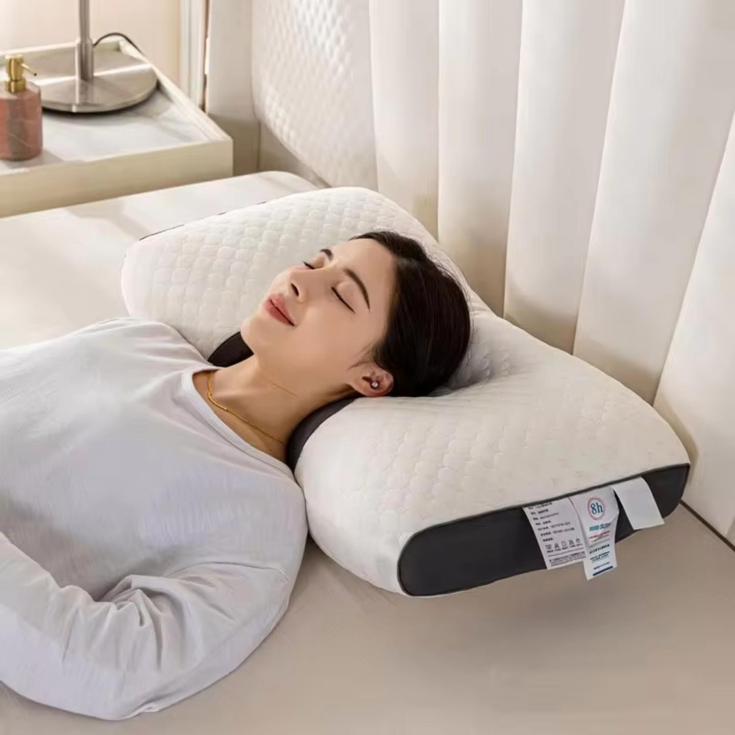 Contour Pillow - Orthopedic Neck Support Cushion - Lusomart