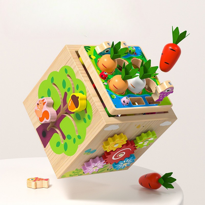Fun 8-in-1 Learning Toy Cube for Kids