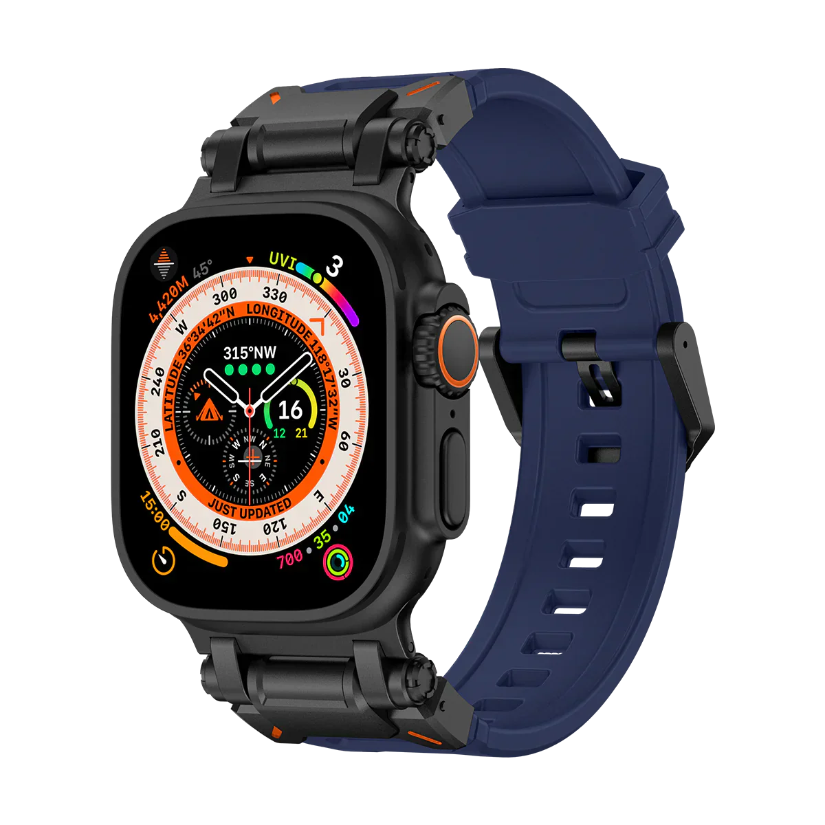 Durable Silicone Strap for Apple Watch