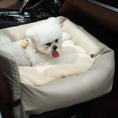 Durable Pet Car Seat Cover - Waterproof & Cozy