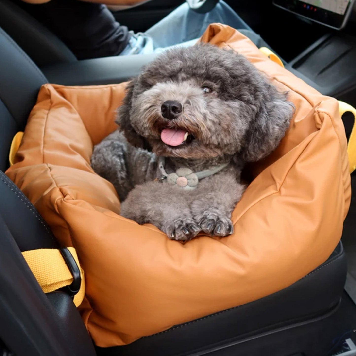 Durable Pet Car Seat - Safe and Comfortable Ride
