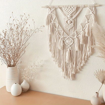 Unique Textile Wall Decor | Handmade Woven Wall Hanging - Lusomart