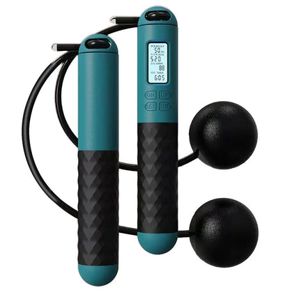 Portable Electronic Jump Rope for Fitness Workout
