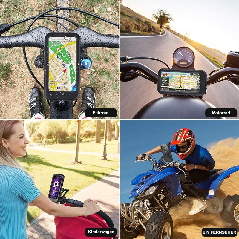 Waterproof Bike Phone Holder With Portable Charger