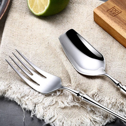 Luxury Modern Stainless Steel Silverware Set