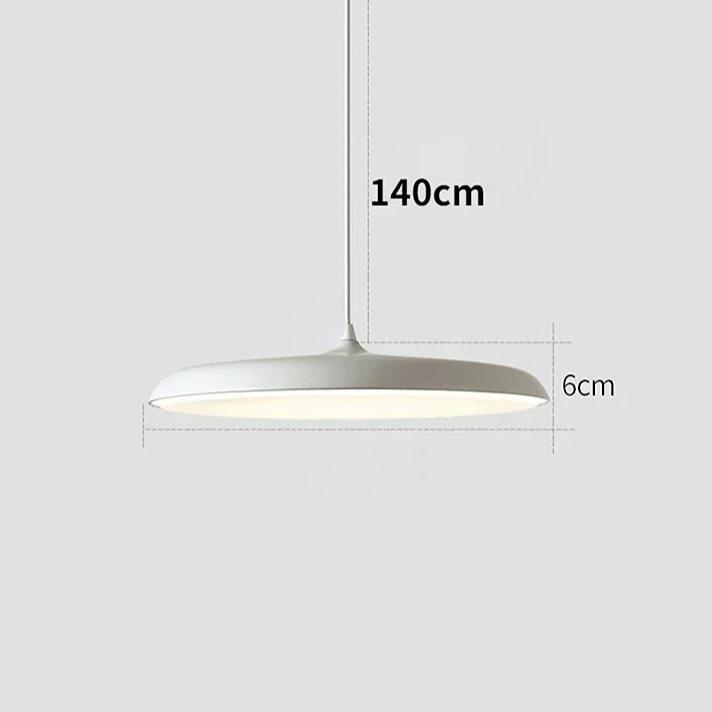 Stylish Hanging Lamp With Glass Shade