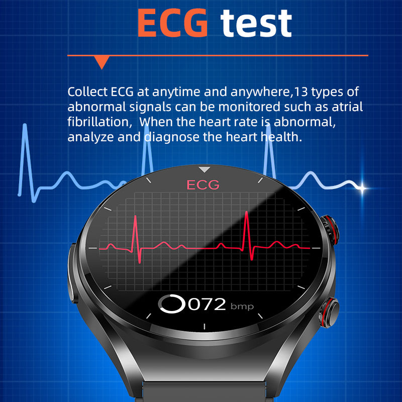 Advanced Health Tracker Watch for Blood Pressure Monitoring