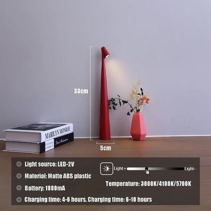 Simple Modern Battery Powered Desk Lamp