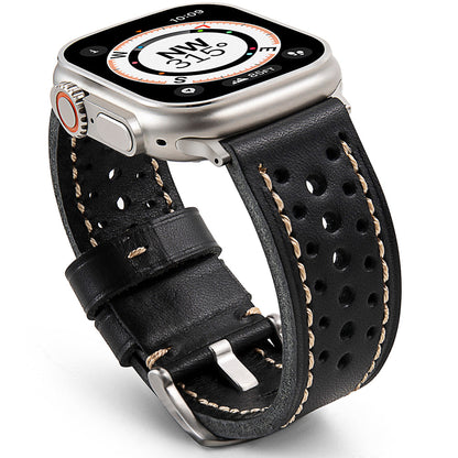 Premium Leather Band For Apple Watch - Lusomart