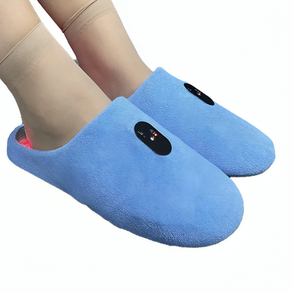 Comfortable Heat Therapy Slippers for Foot Pain Relief