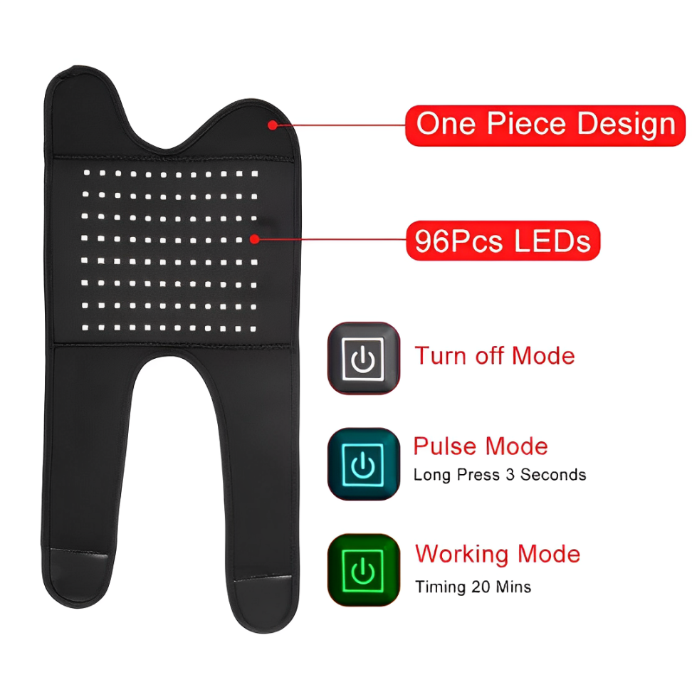 Comfortable Knee Heat Therapy Wrap for Pain Relief