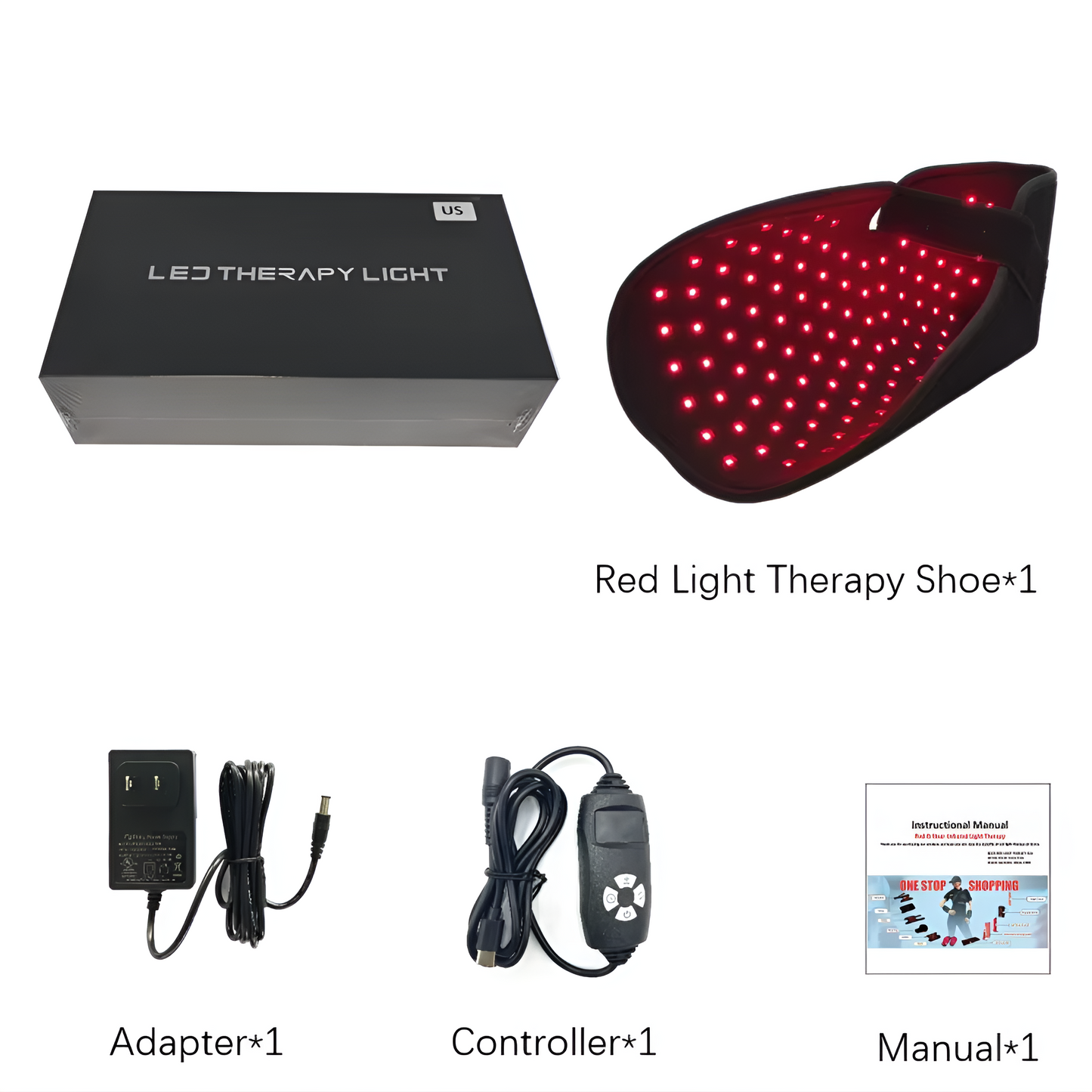 Comfortable Red Light Therapy Slippers for Foot Pain