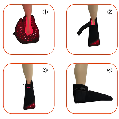 Comfortable Red Light Therapy Slippers for Foot Pain