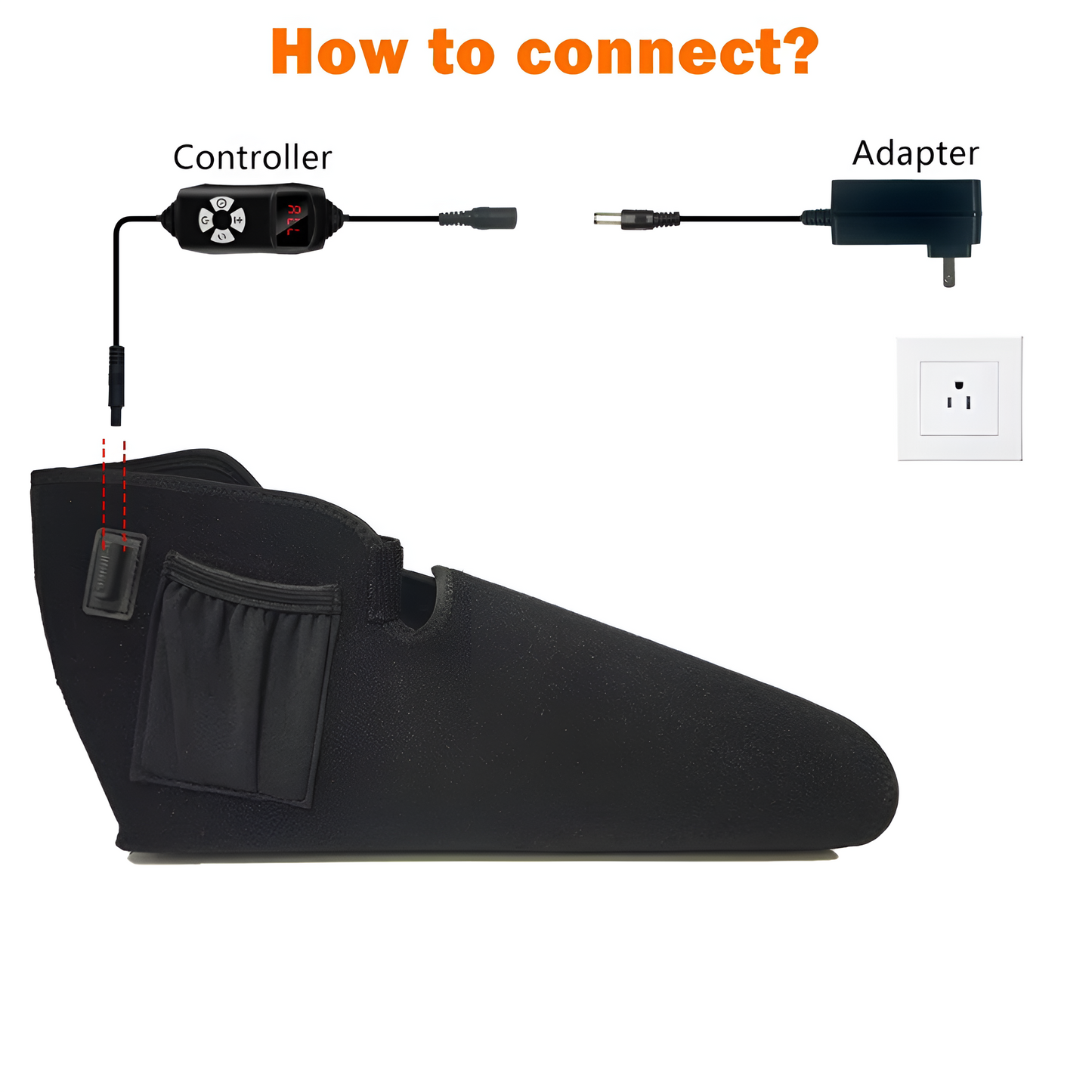 Comfortable Red Light Therapy Slippers for Foot Pain