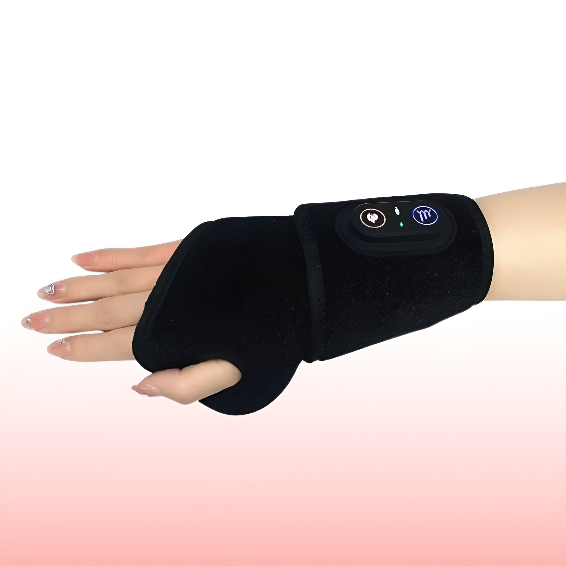 Pain Relief Wrist Wrap with Red and Infrared Light Therapy - Lusomart