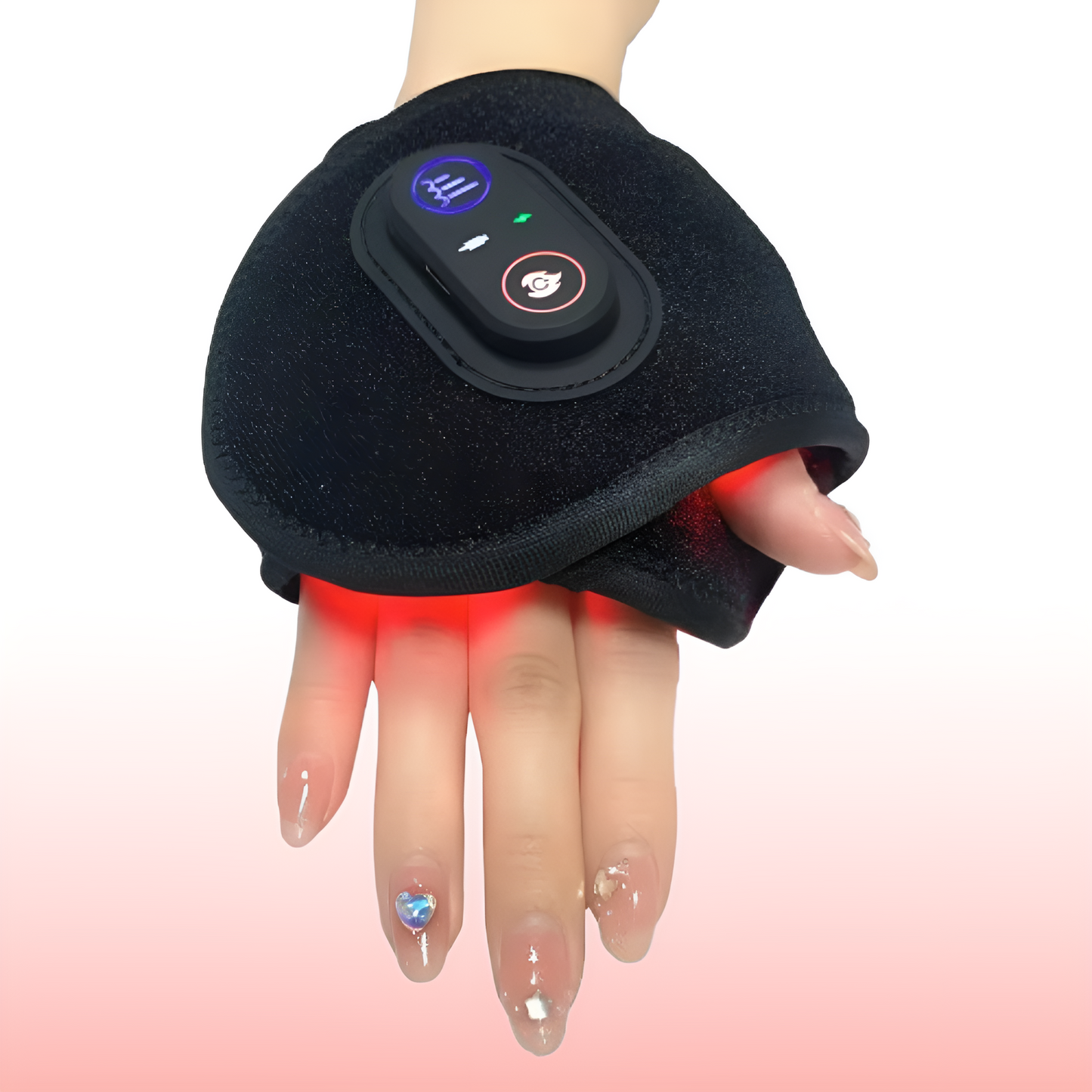 Pain Relief Wrist Wrap with Red and Infrared Light Therapy