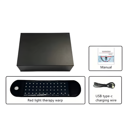 Pain Relief Wrist Wrap with Red and Infrared Light Therapy