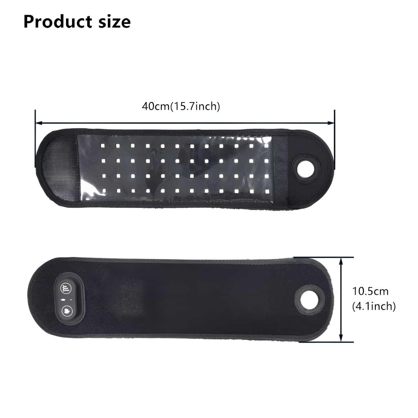 Pain Relief Wrist Wrap with Red and Infrared Light Therapy