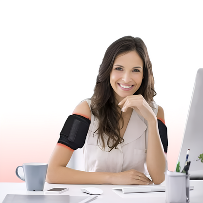Therapeutic Arm Wrap for Tendon Pain Relief Red Light