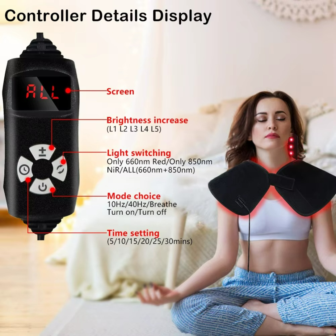 Pain Relief Infrared Heat Therapy Shoulder Wrap