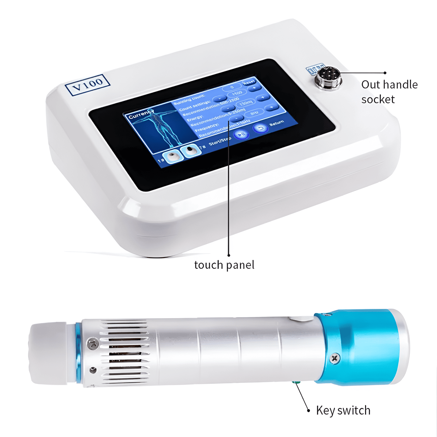 Compact Knee Therapy Machine For Jumper's Knee Pain Relief