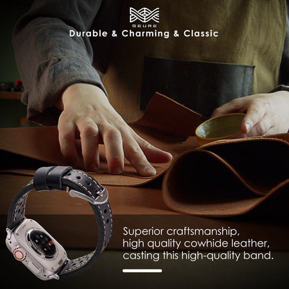 Premium Leather Band For Apple Watch