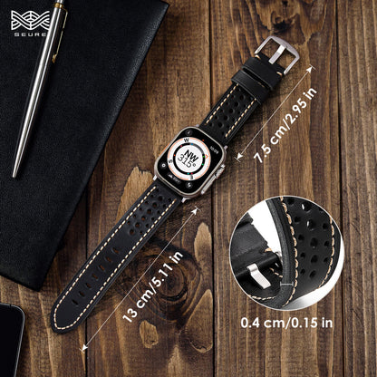 Premium Leather Band For Apple Watch