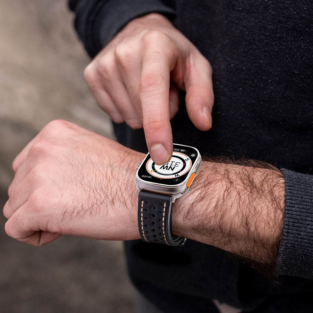 Premium Leather Band For Apple Watch