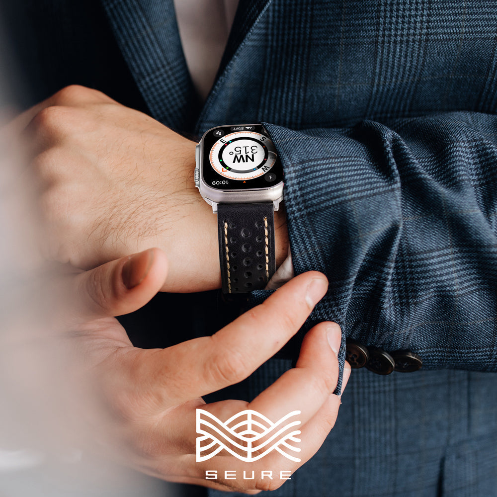 Premium Leather Band For Apple Watch