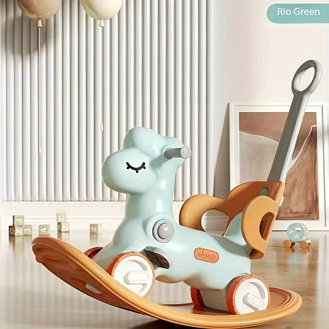 2-in-1 Rocking Horse & Balance Bike – WobbiRider 7