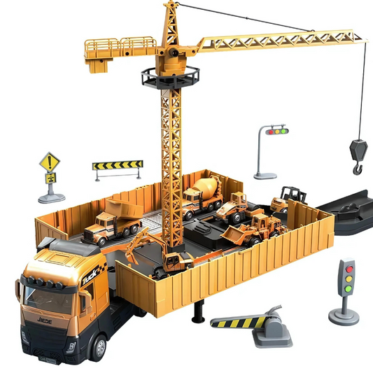 Fun LED Truck Toy with Lights and Sounds - Lusomart