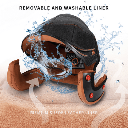 Lightweight Open Face Motorcycle Helmet with Strong ABS Shell