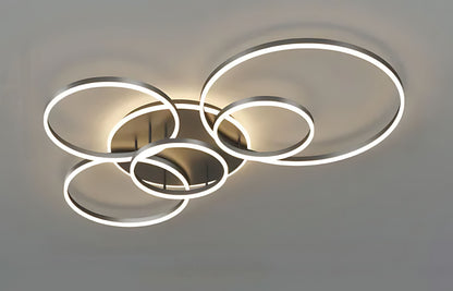 Glowing Round Pendant Ceiling Lamp